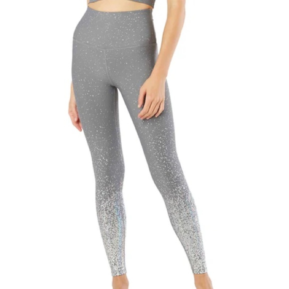 Beyond Yoga Alloy Ombré High Waisted Speckle Leggings